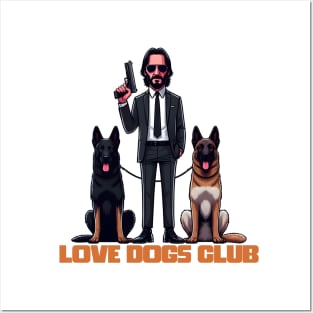 LOVE DOG (Gun) CLUB Posters and Art